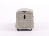 a toy truck that is sitting on a white surface