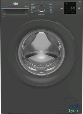 beko washing machine, front load, 9kg load, a + + + energy rating