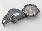 an image of a wrist watch with a diamond bezeled bezel