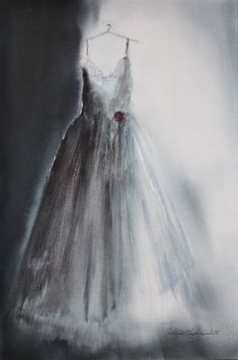 Muriel BUTHIER-CHARTRAIN, "Si j'étais une femme", 2015. Aqua…