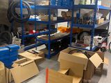 a room with a lot of boxes and boxes on the floor