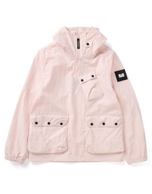 a picture of a pink jacket on a white background