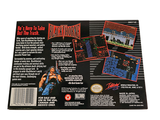 the back cover of a video game with a picture of a man holding a gun
