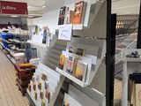 a lot of books on the shelves in the store