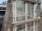 a pallet that has some kind of window on it