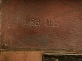 an image of a close up of a piece of luggage with numbers on it