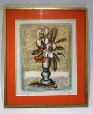 Franz PRIKING (1929-1979) - Le Bouquet - Lithographie signée…