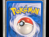 the card is in a clear plastic holder with a pokemon poke poke poke poke poke poke poke poke poke poke poke poke poke poke poke poke poke poke poke poke poke
