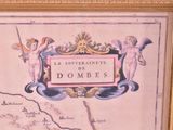 a picture of a picture of a map with angels on it