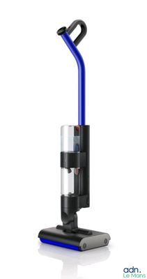 a close up of a vacuum cleaner on a white background
