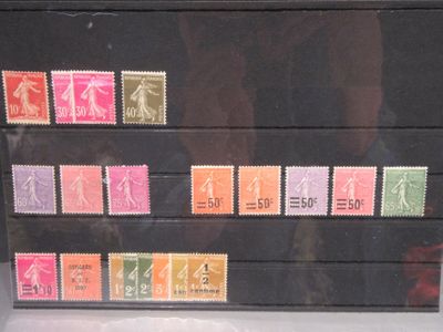 Timbres France Neufs * - Lot DE Semeuses Camees ET Lig…
