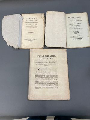 3 documents révolutionnaires importants concernant le départ…