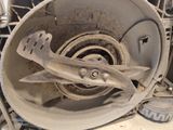 a close up view of the inside of a machine