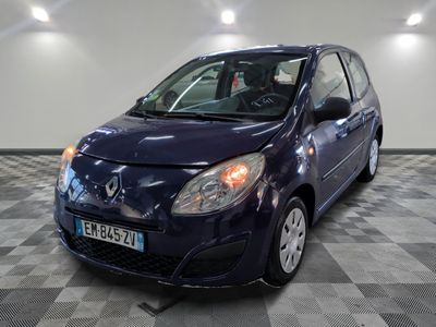 a picture of a blue car parked in a garage
