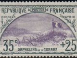 a stamp with a picture of a lighthouse on it