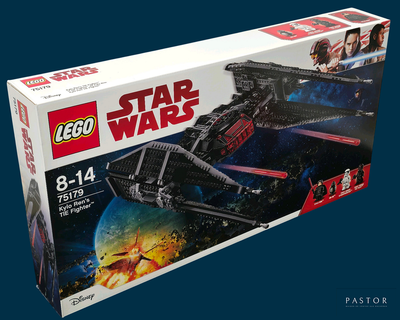 une boîte contenant un coffret Lego Star Wars