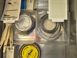 a picture of a metal box filled with assorted items