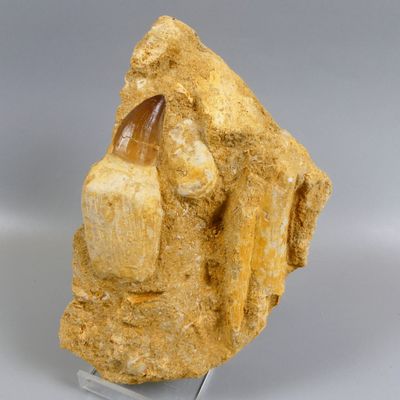 an image of a piece of rock with a piece of rock in the middle of it