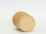 the cork of a wine bottle on a white background