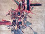 une image représentant une peinture d'une croix accrochée au mur