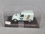 a small toy truck in a clear box