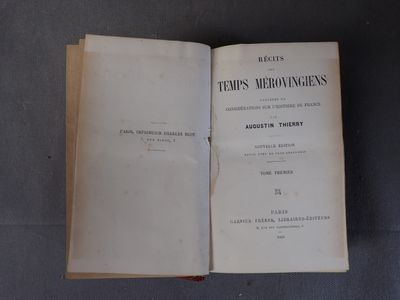RECITS DES TEMPS MEROVINGIENS, par Augustin THIERRY, nouvell…