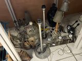 a lot of items that are sitting on the floor