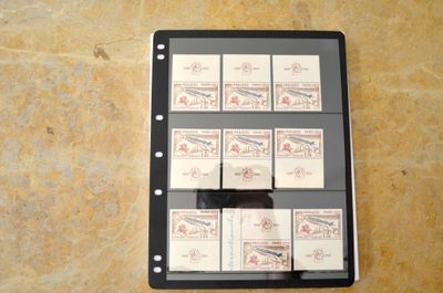 Un lot de 9 timbres N°1422, neufs sans charnières, cote 270 …