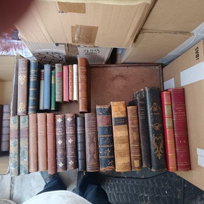 Livres reliés du XIXe s.