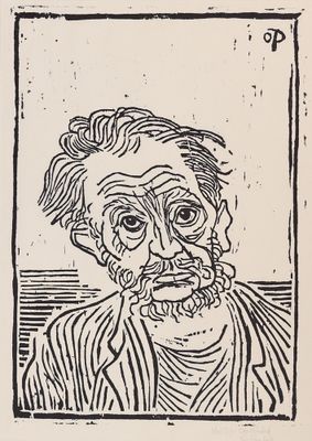 un dessin en noir et blanc représentant un homme moustachu