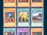 a lot of different pokemon cards that are on display