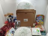 a box with a lot of items in it