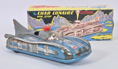 France Jouets, "Char lunaire" électrique avec clignotant, li…