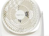 un ventilateur blanc posé sur un pied