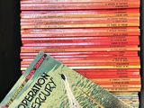 a lot of children ' s books that are stacked together