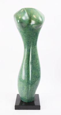 ALVAREZ Xavier (1949) Audace Bronze à la cire perdue. Patine…