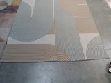 a rug that is on the floor in a room
