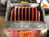 a car air filter that is sitting on top of a table