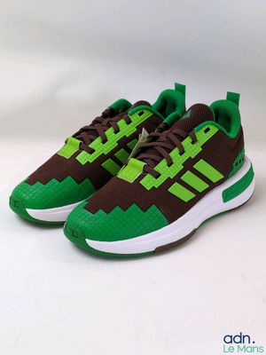 adidas eqt support adv marron / vert / blanc