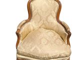 an image of a chair that is sitting up against a white background