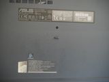 a close up of the back of a laptop computer