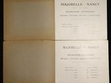 an old book opened to show the contents of a book