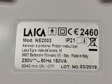 an image of a close up of the label on the back of a white device