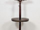 an image of a table with two lamps on top of it