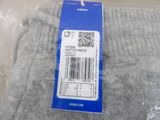a box of socks with a barcode on it