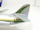 a toy airplane that is sitting on a table