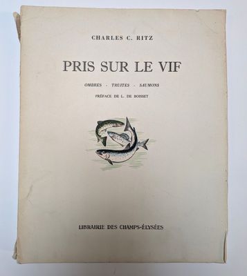un livre sur lequel figure l'image d'un poisson