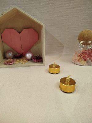 lot de 1100 bougies LED dorées - Photo 1