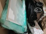 a box full of items that are sitting in it
