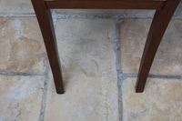 Suite de quatre chaises en acajou à dossier bandeau, pieds p… (photo 5)